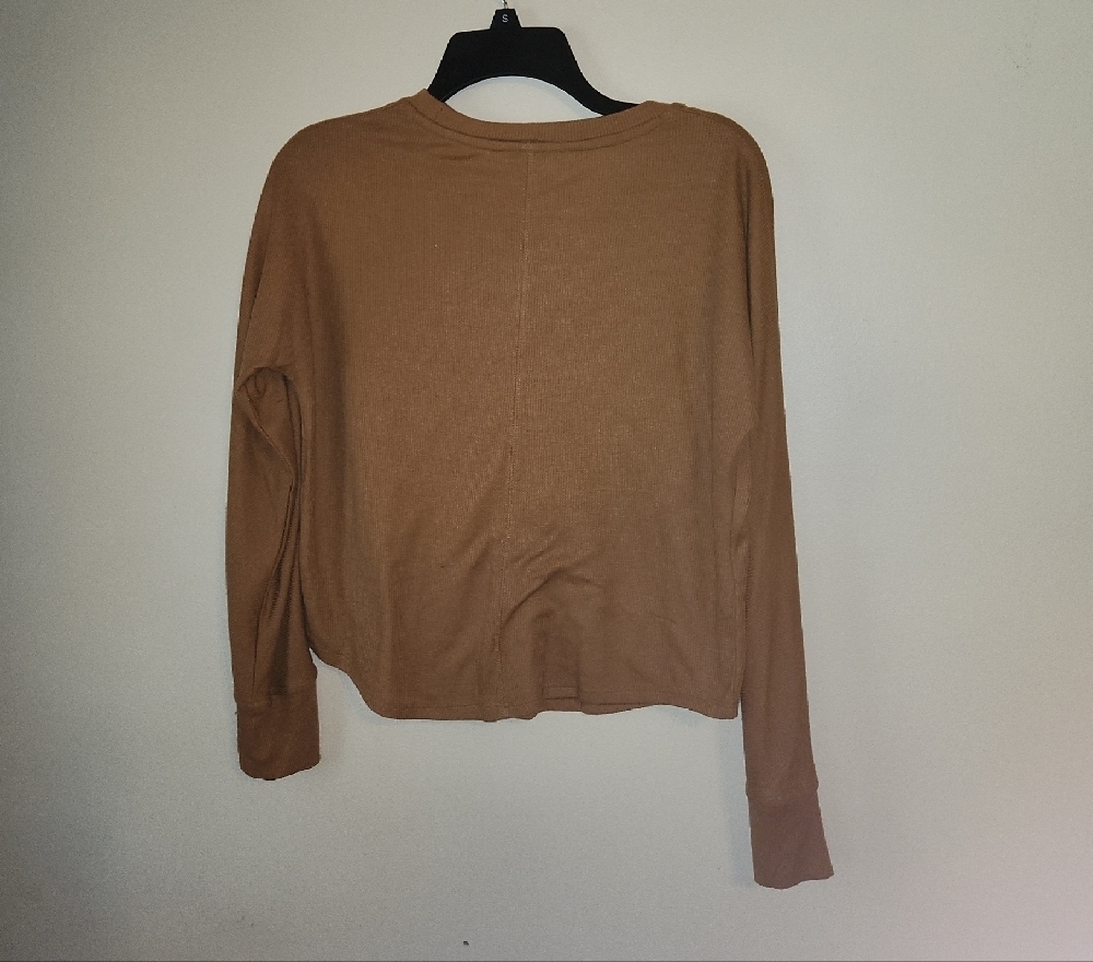 True Craft Women's Tan Long Sleeve Shirt - Picture 2 of 3